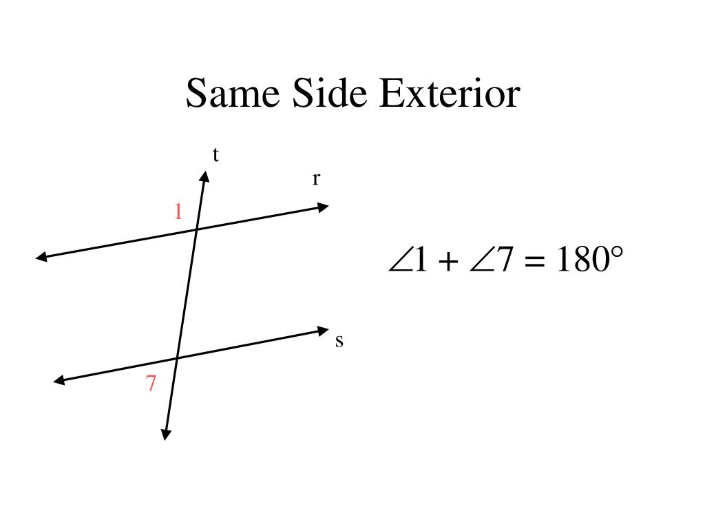 Understanding Same Side Exterior Angles: A Comprehensive Guide